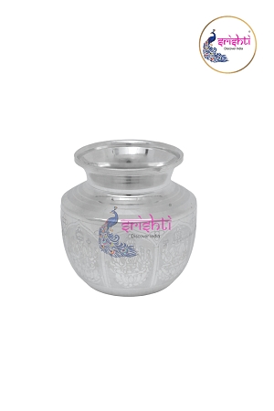 SSSD-Pure Silver Ashatalakshmi Kalash-106 Grams USA & CANADA