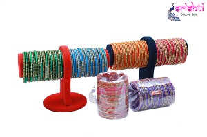 SPPB-Assorted Color Bangle Set-2 Dozen (2-2)-M11 (SPMB0066-2.2S) 