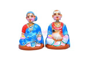 SVPD-Chettiyar Chettichi Pair-11 Inches-M03 (SNVP0022) 