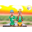 SVPD-Chettiyar Chettichi  Pair-10 Inches-M02 (SNVP0017) 