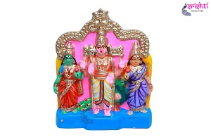 SNPD-Muruga Valli Deivanai-8.5 Inches-M02 (SNPK387) 