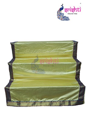 SHKA-Golu Stand Cover -Gold Color-3 Step (SKHA0012) 