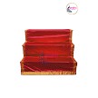 SHKA-Golu Stand Cover-Red Color-3 Step (SKHA0026) 